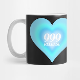 Angel Number 999 Heart Aura Mug